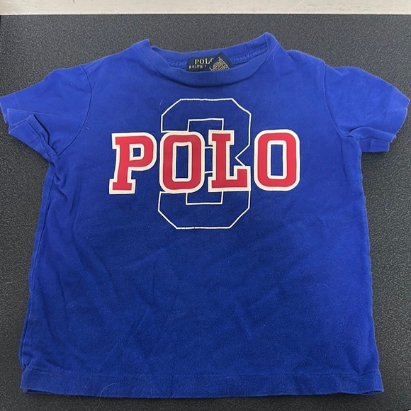 Polo by Ralph Lauren Kids Blue T-Shirt - Picture 1 of 2